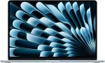 MacBook Air موديل 2025 من Apple (مقاس 15 إنش، شريحة Apple M4 بوحدة معالجة مركزية مع 10 نوى ووحدة معالجة رسومات غرافيك مع 10 نوى، ذاكرة موحدة 16GB‏، 256GB) - أزرق سماوي؛ العربية/الإنجليزية