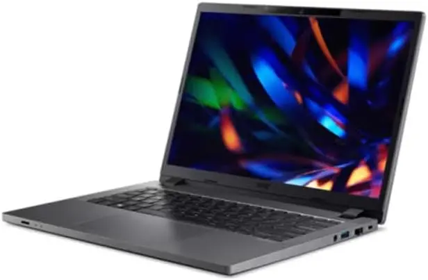 ايسر لاب توب ترافل ميت P214 (NX.B4YEM.005) بشاشة 14 انش 1920x1200 WUXGA IPS/معالج كور i7-1355U/ ذاكرة RAM 8GB DDR4/ هارد SSD 512GB/ بطاقة رسومات انتل UHD/ دوس رمادي، DOS