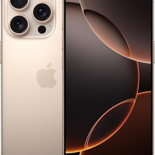 Apple iPhone 16 Pro‏ (256‎ GB) - تيتانيوم صحراوي
