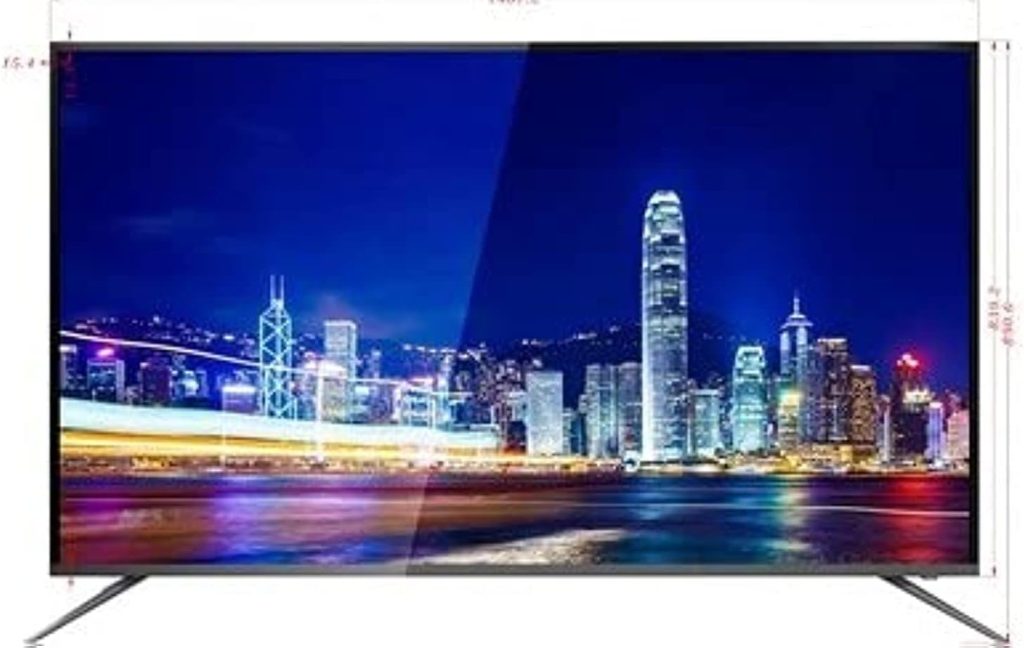 تلفزيون LED سمارت 65 بوصة 4 كيه UHD من دانسات، أسود