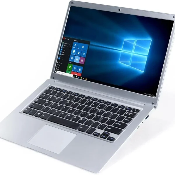لابتوب ميجا بشاشة FHD مقاس 14.1 بوصة معالج انتل سيليرون N4020 رام 8GB DDR4 و256GB SSD كاميرا ويب اتصال بالواي فاي 5G منفذ USB 3.0 بلوتوث 4.2 ويندوز 10 هوم قاعدة ماوس ايبازل لوحة مفاتيح عربي