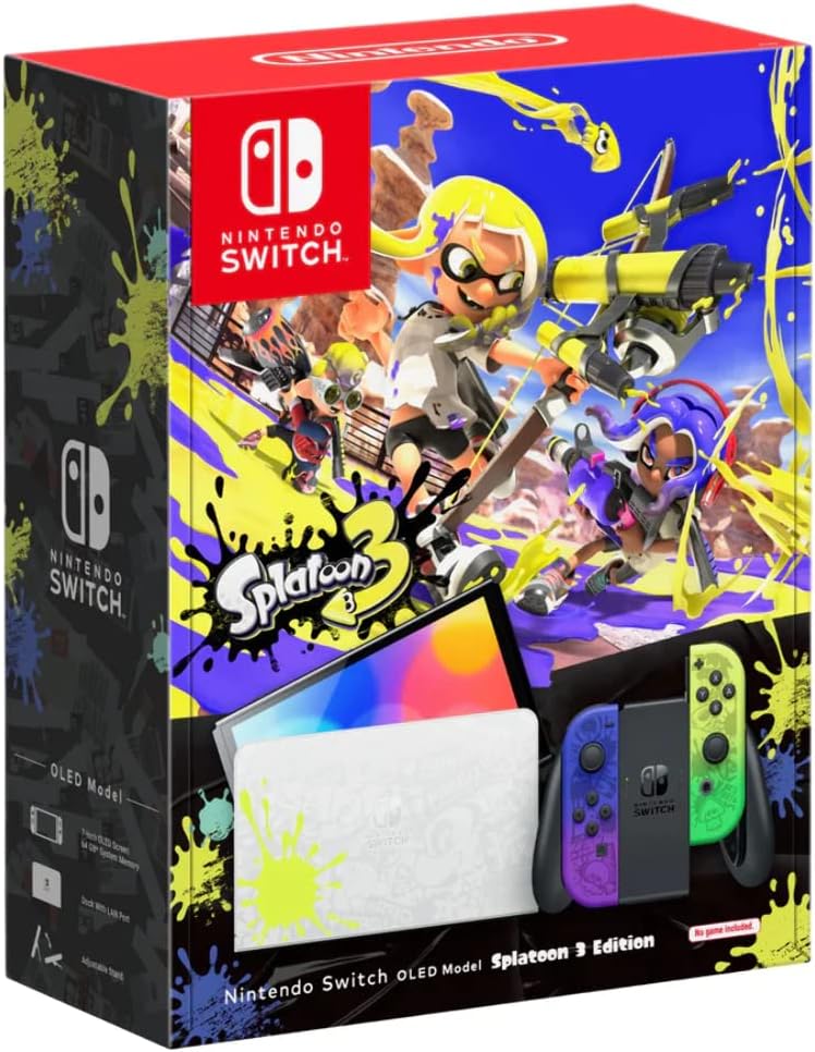 Nintendo Switch – OLED Model Splatoon 3 Edition KSA version