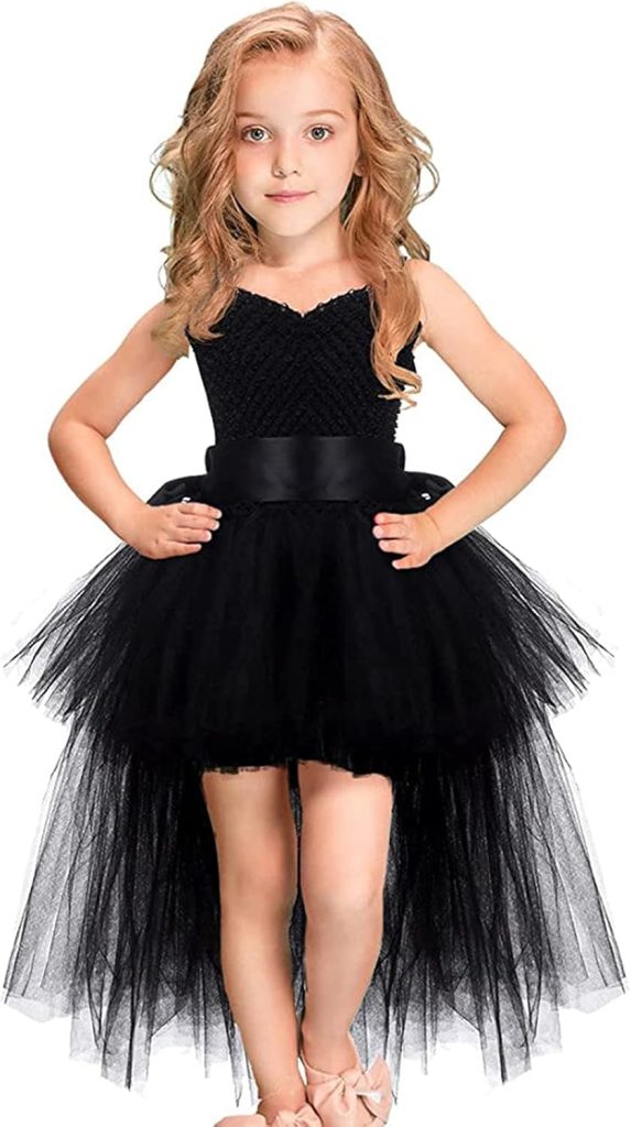Tutu Dress for Girls Tulle Dress Holiday Party Prom Dresses for Toddler Little Girl Birthday Outfit Graduation Dresses
