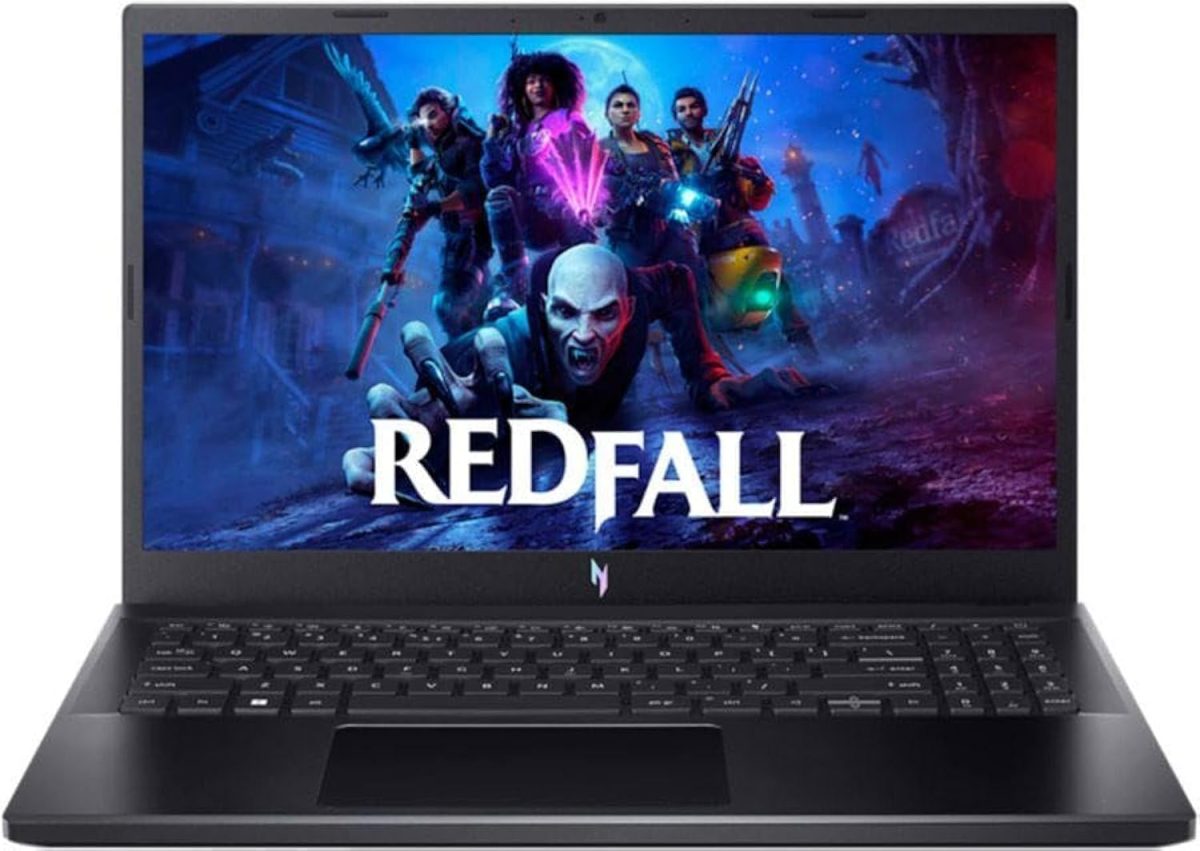 ايسر لابتوب العاب نيترو في 15.6 انش - اسود اوبسيديان؛ AMD رايزن 7 7735HS 3.2GHz؛ انفيديا جيفورس RTX 4060 8GB GDDR6؛ 16GB DDR5 RAM؛ 1TB PCIe الجيل الرابع SSD؛ ويندوز 11 هوم، واي فاي 6