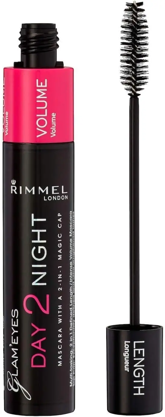 Rimmel london, day 2 night mascara black 9.5 ml