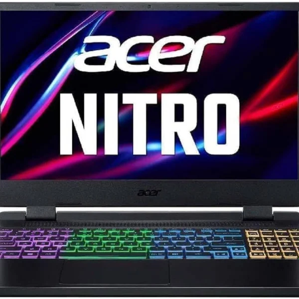 ايسر لابتوب العاب نيترو 5، انتل i7، ذاكرة RAM 16GB، هارد SSD 512GB، بطاقة رسومات جيفورس RTX 4050 6GB، شاشة 15.6 انش، دوس، DOS