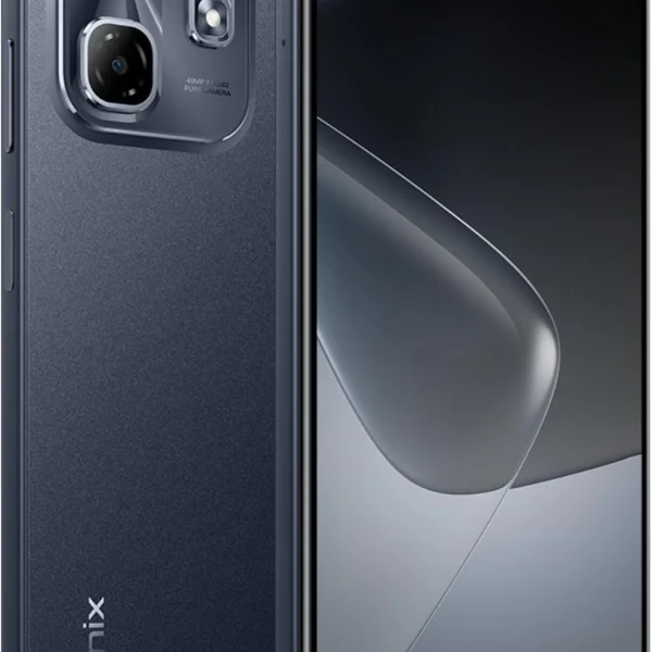 Infinix Hot50i (RAM: 4+4GB, ROM: 128GB), 6.7" HD+ Display, 48MP Dual AI Rear Camera, 8MP Front Camera, 120Hz Display, 5000 mAh Battery, Dual Nano Sim, Type-C, Android 14 - Sleek Black, NFC