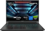 جيجابايت لابتوب العاب G6X 9KG 2024 بشاشة 16 انش FHD 165Hz ومعالج انتل كور i7-13650HX، وحدة معالجة رسومات RTX 4060، 16GB DDR5 4800MHz، 1×1TB الجيل الرابع SDD، ويندوز 11 هوم، ضمان لمدة عامين، دولبي