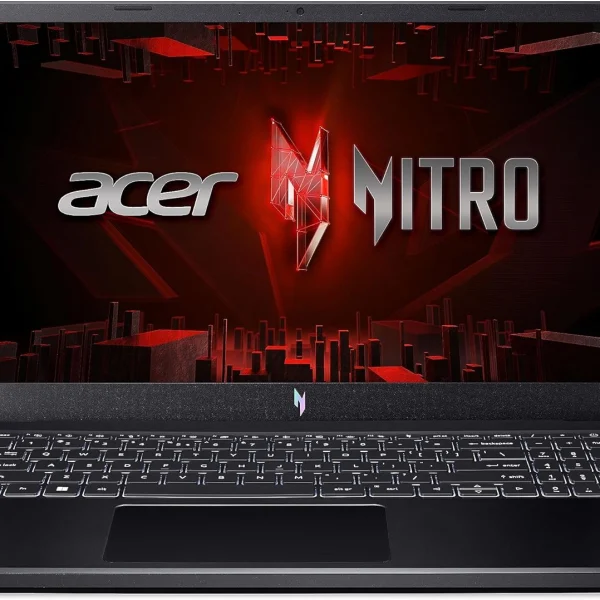 لابتوب ألعاب نيترو في 15 (ANV15-51-99JU) شاشة 15.6 بوصة FHD IPS بـ 165 هرتز انتل كور i9-13900H ذاكرة رام 16 جيجا وSSD 1 تيرا انفيديا جيفورس ار تي اكس 4060 ويندوز 11 لوحة مفاتيح كويرتز من ايسر أسود