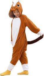 Livelycos Kids Animal Onesie Cosplay Costume Halloween Pajamas