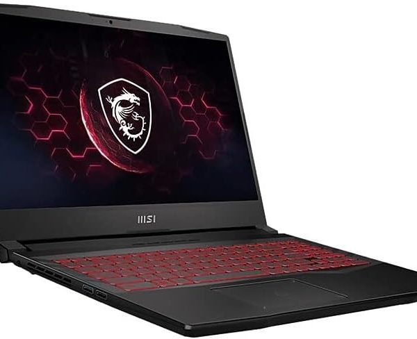 لابتوب بلس GL66 للالعاب من ام اس اي، بشاشة 15.6 انش بدقة FHD وتردد 144Hz، بمعالج انتل كور i7-12700H وبطاقة عرض مرئي RTX3060، ذاكرة RAM 16GB وذاكرة مستديمة SSD 512GB، ويندوز 11