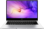 لابتوب هواوي ميت بوك D 14 الجيل 11 بمعالج انتل كور i5 1135G7 وشاشة FHD انش - RAM 8GB وSSD 512GB وتقنية تعدد الشاشات زر تشغيل ببصمة الاصبع وويندوز هوم فضي NOBELD WDH9D