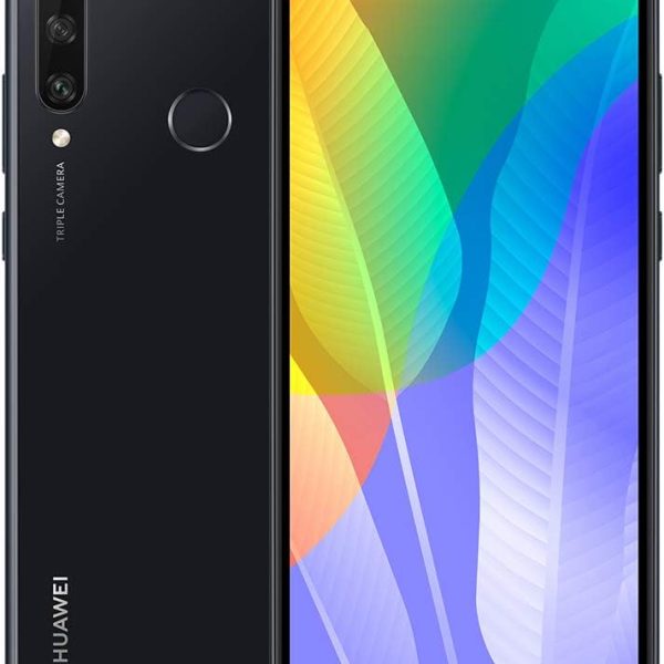Huawei Y6P 64Gb Dual Sim 4G Arabic Midnight Black