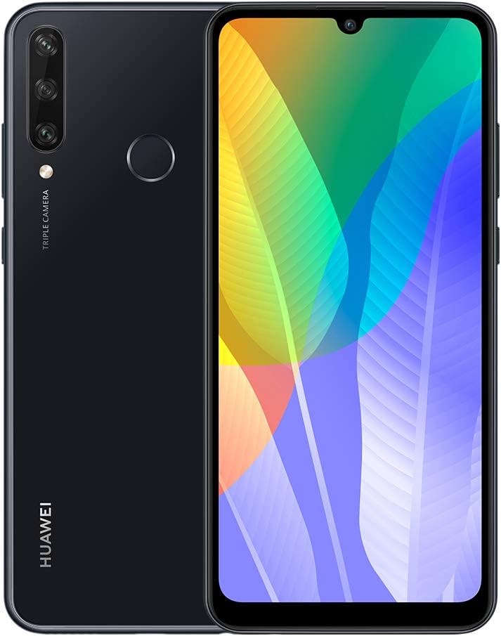 Huawei Y6P 64Gb Dual Sim 4G Arabic Midnight Black