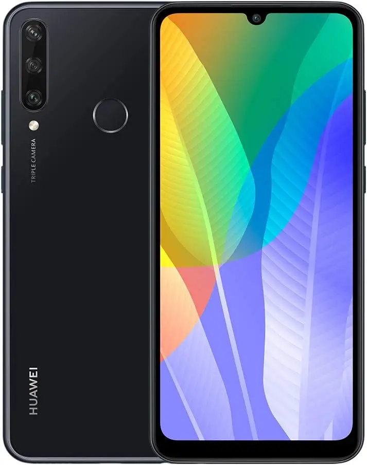 Huawei Y6P 64Gb Dual Sim 4G Arabic Midnight Black