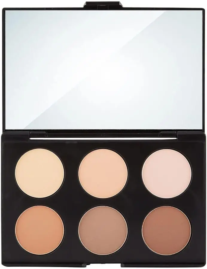australis aC On Tour Powder Contouring & Highlighting Healthy Glow Palette Makeup Cosmetics- Light