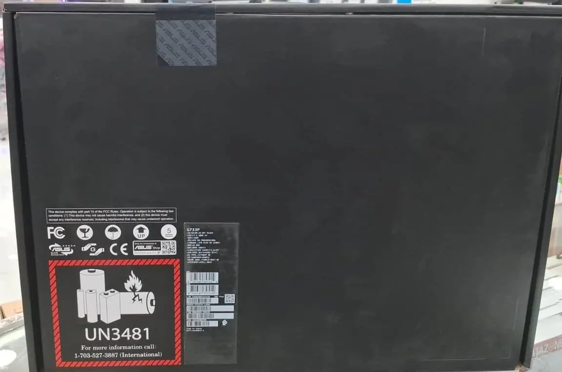 اسس روج - ستريكس للالعاب - G733PYV LL046 - AMD رايزن 9 7945HX3D - 32GB DDR5-2TB SSD 17.3 انش WQHD - انفيديا جيفورس RTX 4090 16GB - دوس - اسود، DOS