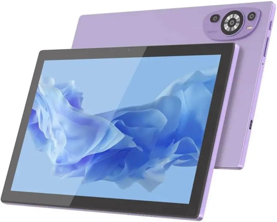 تابلت سمارت للاطفال CM8200 بلس من سيايديا مقاس 10 انش ثنائي شرائح الاتصال بذاكرة RAM سعة 8GB وروم 1TB مع كيبورد ماوس لاسلكي (ارجواني)