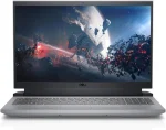 لابتوب ديل انسبيرون G15 5520 بنسخة جديدة للالعاب انتل كور i5 12500H 12G FHD 156 انش SSD 512GB RAM 8GB رمادي G15 1300 جي ار واي