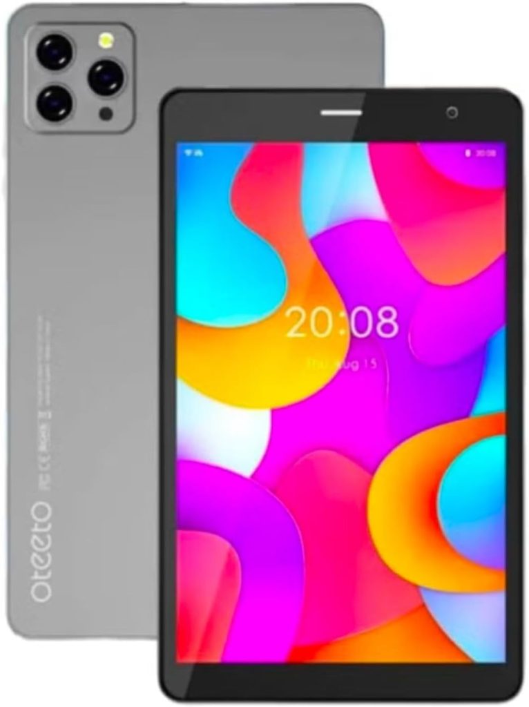 تابلت K9 من اوتيتو، 8 انش، ذاكرة RAM 8GB، روم 512GB، ثماني النواة 1.8GHz، 5G، بطارية 5000mAh، كاميرا امامية 5MP وخلفية 13MP، اندرويد 13