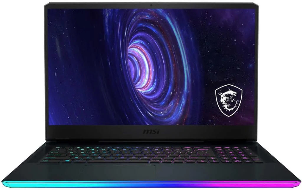 كمبيوتر ألعاب MSI GE76 رايدر 2022 17.3 بوصة 144Hz (RAM 64GB وSSD PCIe 1TB ومعالج انتل ثماني النواة i7-11800H (أفضل من رايزن 7 5800H) RTX 3060 وثاندربولت 4 واضاءة خلفية RGB وكيبل HDMI وويندوز 10