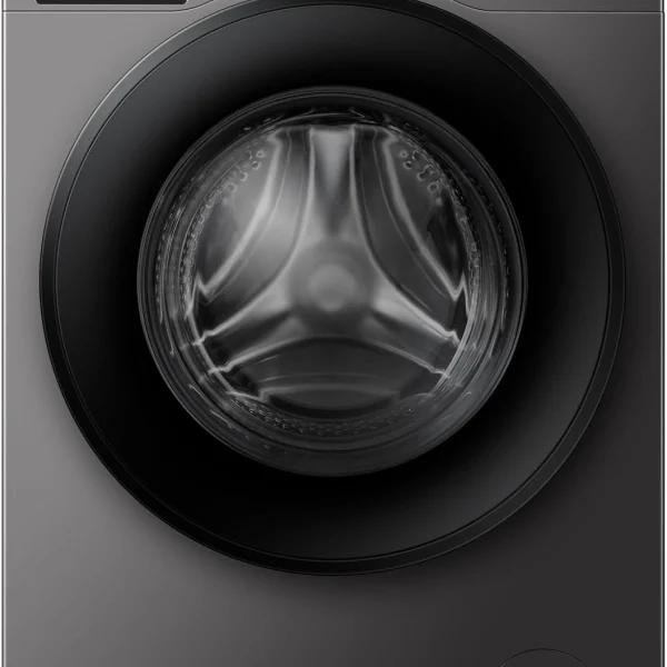 Hisense Front loading washing machine, 8KG,Inverter, A Class, with WIFI, Auto Dosing, Auto wash & Quick,16 programs, Premium Grey, Smart Assist,Energy Saving monitoring, Abaya Care,