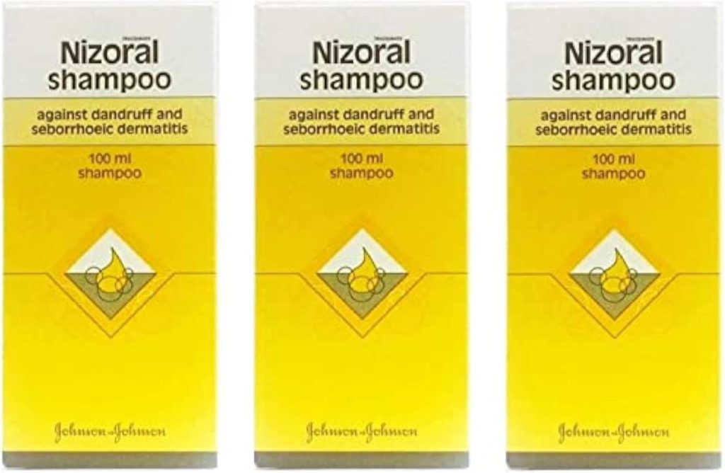 Nizoral Anti-Dandruff Shampoo, 100ml - Pack of 3