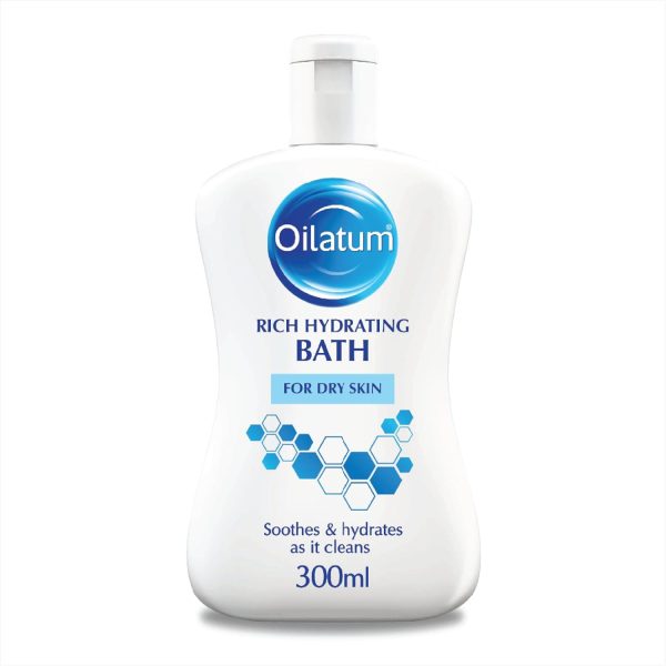 Oilatum Rich Hydrating Bath, 300ml, Dry Skin Hydrating Bath Soak. Soothes, Hydrates and Cleanses.