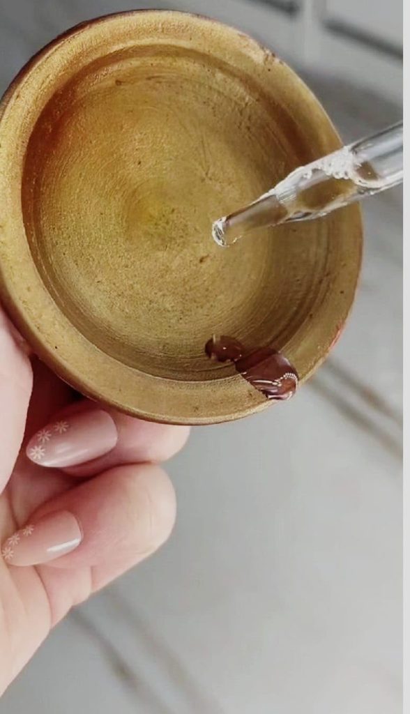 Argan Beauty House Original Akr Fassi - Cosmetic Powder - Natural Finish - Gold Tone - Coated Pottery