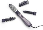 BaByliss Air Styler with Complete Styling Kit | 1200W | 38mm Thermal Brush | 25mm Firm Bristle Brush | 20mm Soft Bristle Brush | Ionic Frizz-Control | Ceramic Finish | 3 Heat Settings - (AS121SDE)