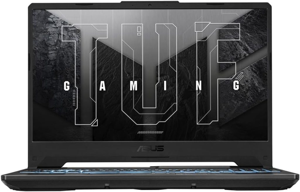 ASUS TUF Gaming F15 FX506HE-HN150W Graphite Black i5-11400H CPU 2.7GHz, 8GB RAM, 512GB SSD, NV RTX 3050 Ti, 4GB VRAM 15.6’’FHD 144Hz, HD Webcam, WIN11, Backlit-Eng-Arb-KB.