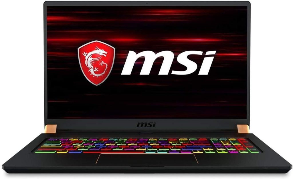 لابتوب العاب ام اس اي ستيلث جي 75 10SFS-035 رفيع شاشة 17.3 انش 300 هرتز 3 دقائق انتل كور i7-10750H ار تي اكس 2070 سوبر رام 32 جيجا دي 512 بذاكرة مستديمة وويندوز 10 برو