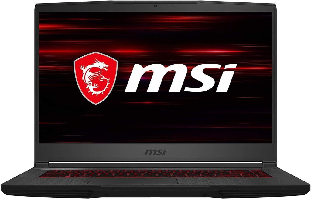 لابتوب العاب رفيع GF63 من ام اس اي 9SC 066 شاشة 15.6 انش باطار معالج انتل كور 7 9750H نفيديا جيفورس جي تي اكس 1650 16 جيجا وسيط تخزين بذاكرة مستديمة 512 ويندوز 10