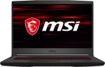 لابتوب العاب رفيع GF63 من ام اس اي 9SC 066 شاشة 15.6 انش باطار معالج انتل كور 7 9750H نفيديا جيفورس جي تي اكس 1650 16 جيجا وسيط تخزين بذاكرة مستديمة 512 ويندوز 10