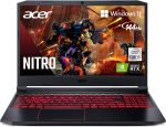 لابتوب الالعاب ايسر نيترو 5 بشاشة IPS 15.6 انش FHD 144Hz ، ب كور i5 , 10300H بطاقة جيفورس RTX 3050 32 ال SSD 1TB واي فاي 6 ويندوز 10 32 GB د ار4 انتل
