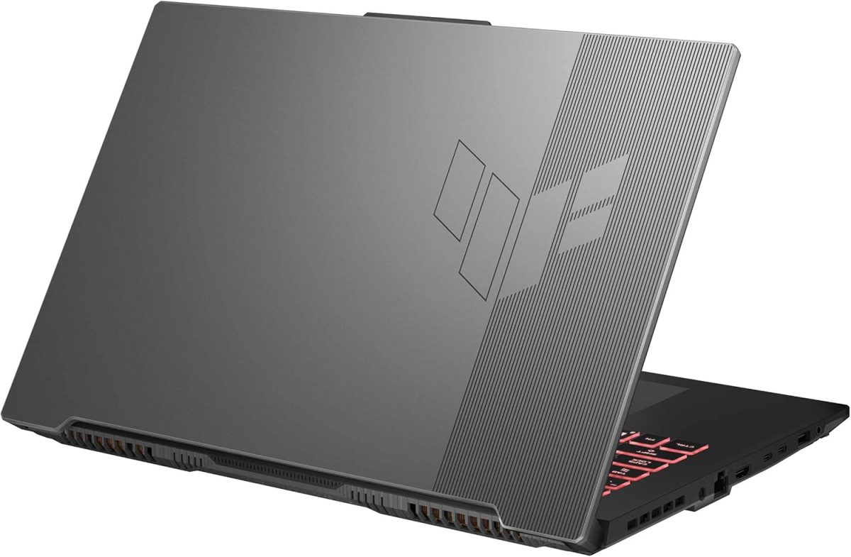 لابتوب ألعاب اسوس توف A17 FA707RR-HX003W رمادي جيجر، R7-6800H رام 16 جيجابايت، قرص SSD 1 تيرا بايت G3 بمنفذ PCIe وبطاقة رسومات نيفيديا Rtx3070، ويندوز 11 هوم، شاشة 17.3 بوصة FHD، كاميرا HD، كبيورد RGB