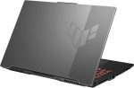 لابتوب ألعاب اسوس توف A17 FA707RR-HX003W رمادي جيجر، R7-6800H رام 16 جيجابايت، قرص SSD 1 تيرا بايت G3 بمنفذ PCIe وبطاقة رسومات نيفيديا Rtx3070، ويندوز 11 هوم، شاشة 17.3 بوصة FHD، كاميرا HD، كبيورد RGB
