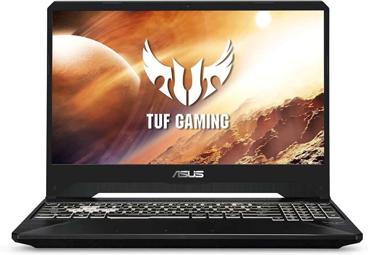 اسس لابتوب العاب تي يو اف FX505DT بشاشة 15.6 انش ومعالج AMD R5-3550H وDDR4 8GB وSSD PCIe 256GB وجيجابت واي فاي 5 وويندوز 10 هوم وكيبورد RGB FX505DT-UB52