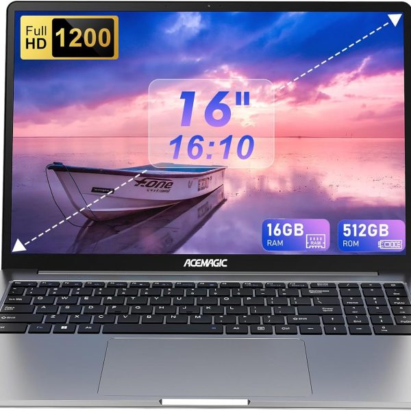 لابتوب ألعاب اسي ماجيك 15.6 بوصة 16GB DDR4 512GB SSD انتل N95 (حتى 3.4Ghz) نوت بوك توسيع 2TB 1920 × 1080