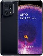 اوبو جوال فايند X5 برو ثنائي شرائح الاتصال - روم 256GB - RAM 12GB بدون CDMA GSM فقط هاتف ذكي 5G مفتوح من المصنع اسود لامع - اصدار عالمي