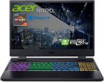 ايسر لابتوب العاب نيترو 5 | AMD رايزن 7 6800H | جيفورس RTX 3070 Ti GPU | شاشة 15.6 انش QHD 165Hz IPS | 32GB DDR5 RAM | 1TB PCIe SSD | واي فاي 6 كيلر | كيبورد باضاءة خلفية RGB 4 مناطق