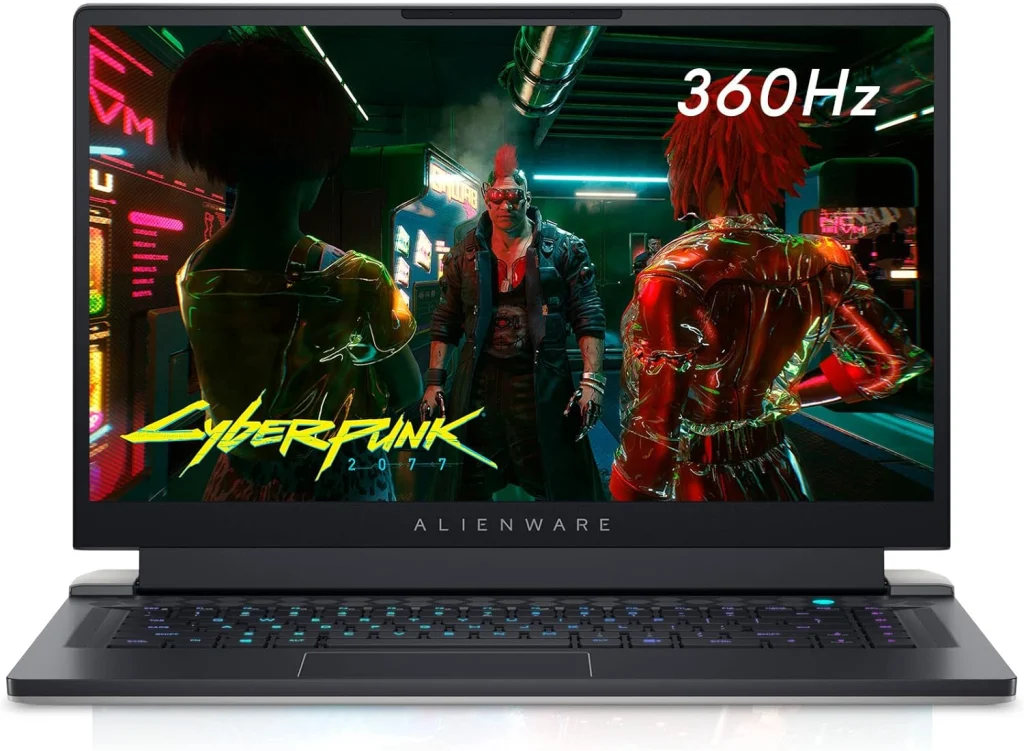 الينوير لابتوب العاب X15 R1 جاهز للواقع الافتراضي - شاشة 15.6 انش 360Hz FHD 1080p نفيديا جيفورس RTX 3070 انتل كور i7-11800H الجيل 11 16GB DDR4 RAM 1TB SSD واي فاي 6 ويندوز هوم ضوء القمر
