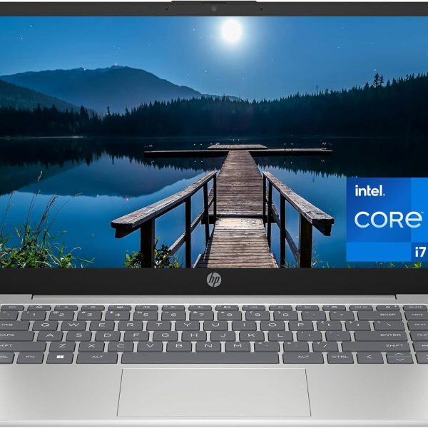 HP لابتوب 14 انش بشاشة FHD ومعالج انتل كور i7-1355U الجيل 13 وذاكرة RAM 16GB وSSD 512GB وبطاقة عرض مرئي انتل ايريس Xe، ويندوز 11 هوم، 14-ep0199nr (2024)