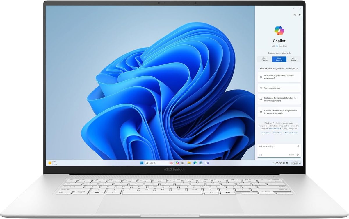 لابتوب اسوس زين بوك S16/شاشة 16 بوصة OLED 3K+AI/معالج AMD رايزن AI 9 HX 370/ذاكرة 32GB RAM DDR5/سعة 2TB SSD M.2 NVME/لوحة مفتاح إنجليزي+عربي بإضاءة خلفية/ويندوز 11/شحن نوع C 65 واط/UM5606WA-RK233W