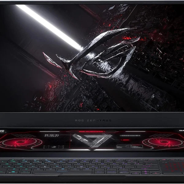 لابتوب العاب اسوس روج زيفيرس ديو SE 15 شاشة 300Hz IPS 15.6 انش عالية الجودة 120هرتز، نفيديا جيفورسRTX 3080، AMD رايزن 9 5900HX 32GB 2TB و2TB ريد 0 SSD كيبورد باضاءة RGB، ويندوز 10 برو، GX551QS-XS99
