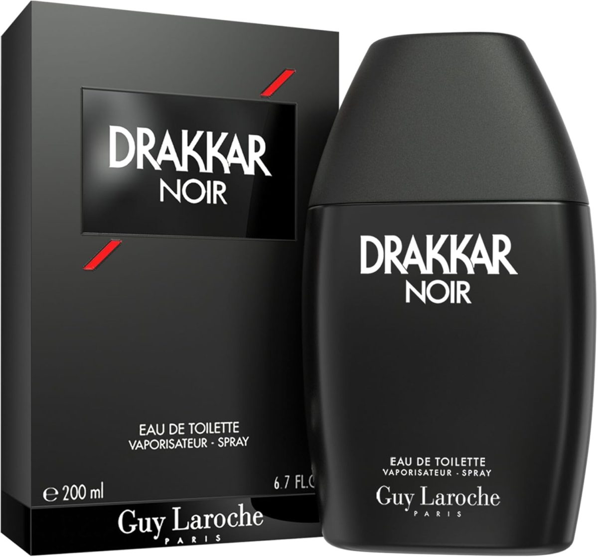 Drakkar Noir by Guy Laroche for Men - Eau de Toilette, 200 ml