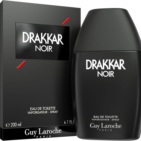Drakkar Noir by Guy Laroche for Men - Eau de Toilette, 200 ml