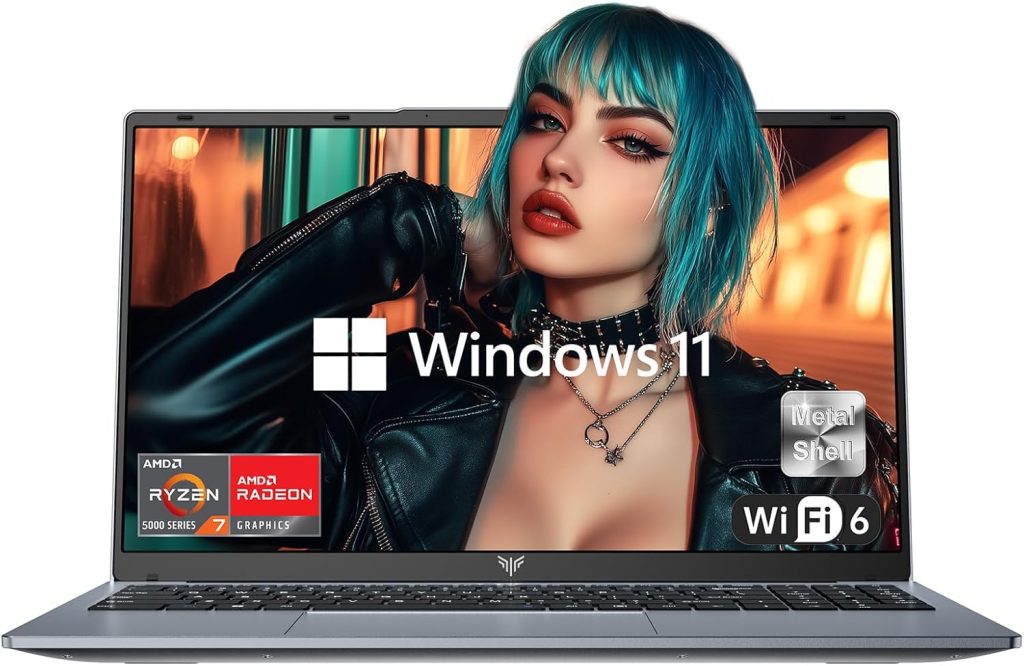 لابتوب ألعاب من مالريس، معالج AMD رايزن 7 5825U ثماني النواة (4.5 جيجاهرتز)، RAM 16 جيجابايت DDR4، وقرص تخزين SSD 512 جيجابايت، ويندوز 11، وواي فاي 6، شاشة HD 15.6 بوصة، وبطارية 54.72 واط في الساعة