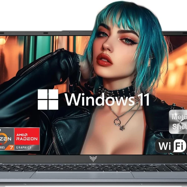 لابتوب ألعاب من مالريس، معالج AMD رايزن 7 5825U ثماني النواة (4.5 جيجاهرتز)، RAM 16 جيجابايت DDR4، وقرص تخزين SSD 512 جيجابايت، ويندوز 11، وواي فاي 6، شاشة HD 15.6 بوصة، وبطارية 54.72 واط في الساعة
