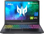 ايسر لابتوب العاب بريداتور هيليوس 300، شاشة 15.6 انش IPS FHD، انتل كور i7-11800H، ذاكرة RAM 16GB DDR4 SDRAM، 512GB NVMe SSD، نفيديا جيفورس GTX 3060، كيبورد RGB، ويندوز 10 هوم